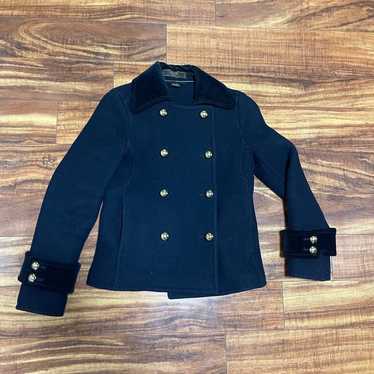 Vintage Coach Wool Navy Peacoat 4