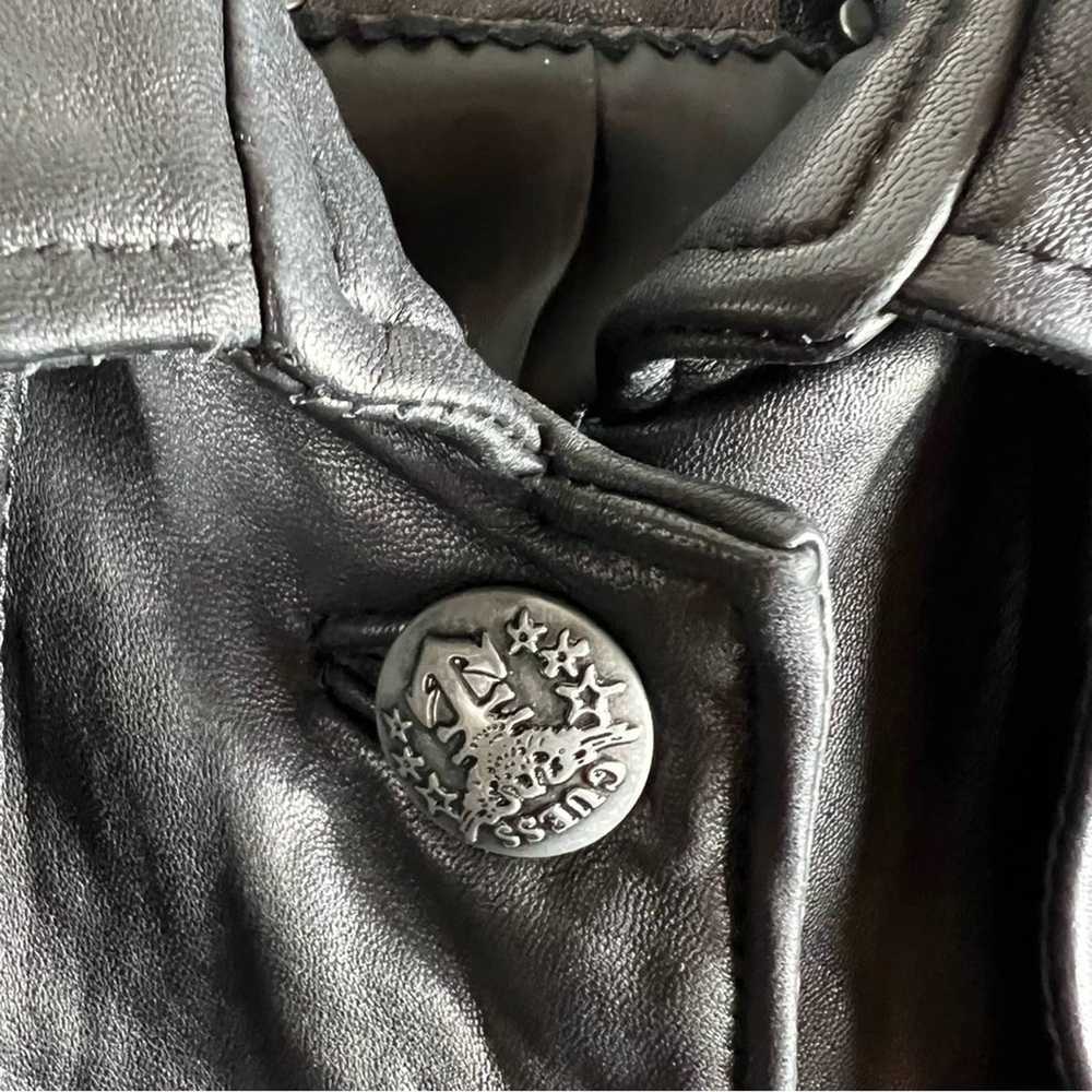 Vintage Guess Soft Genuine Leather Jacket - image 8
