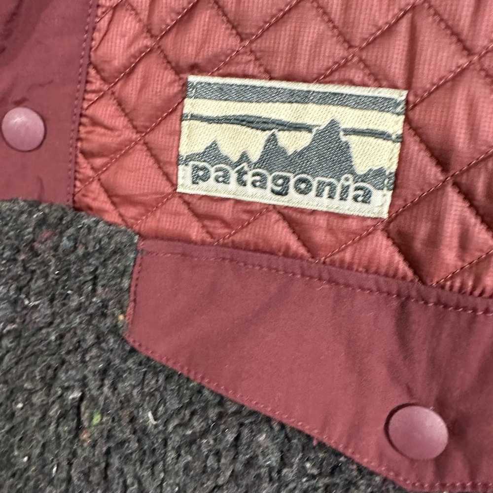 Patagonia RARE Mixed Media Snap-T Pullover Quilte… - image 8