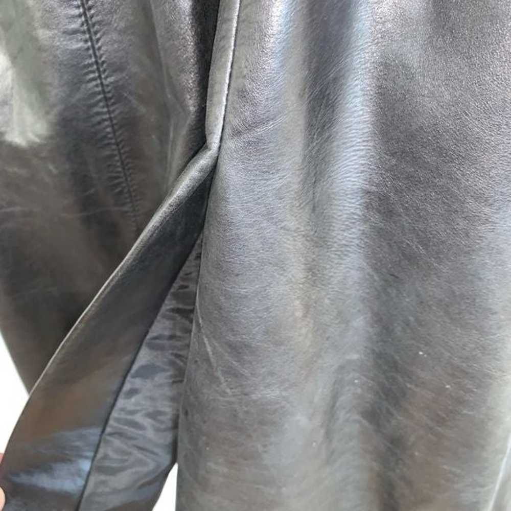 EUC Vintage Cuero Argentine Genuine Leather Coat … - image 6