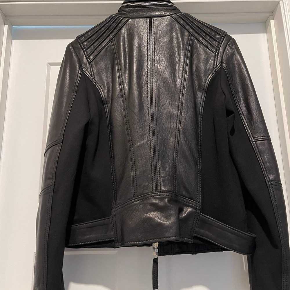 MICHAEL KORS Black Leather Jacket - image 4