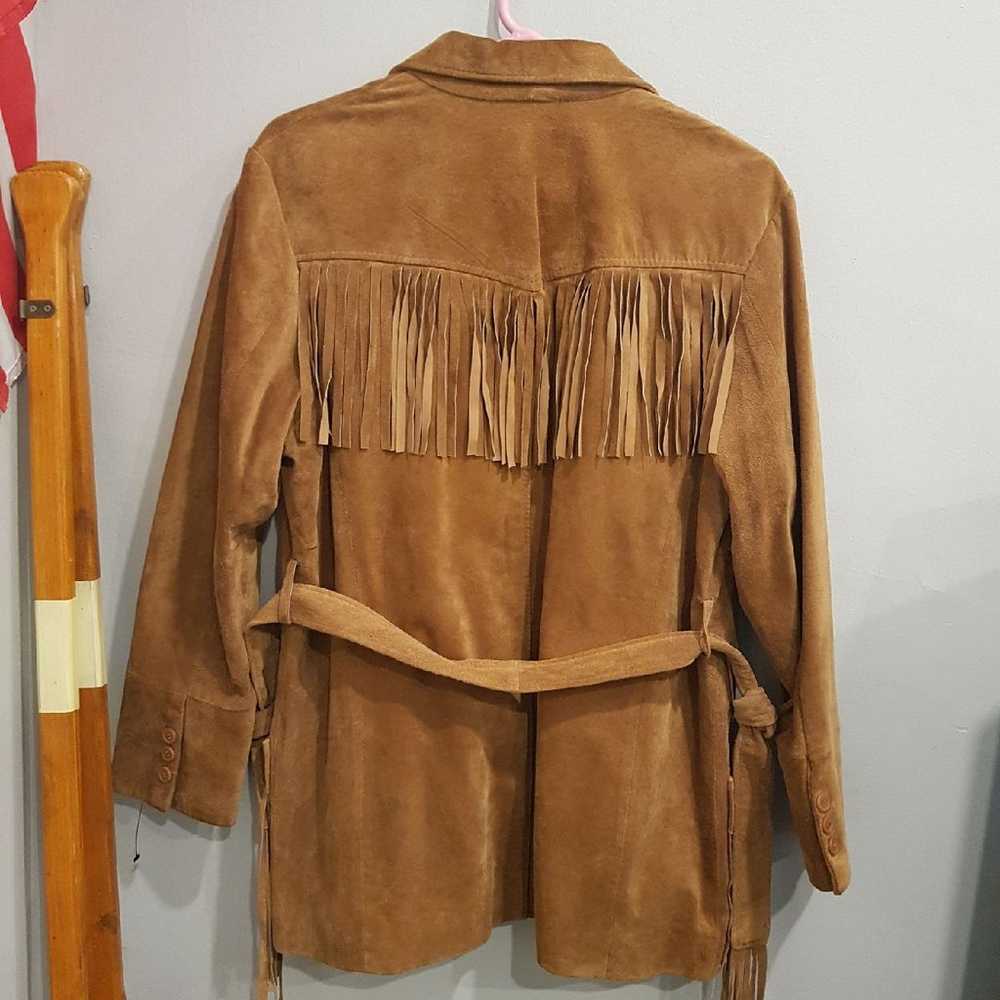 vintage leather jacket - image 1