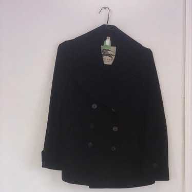 Burberry London Wool & Cashmere Coat, Black, US6 - image 1