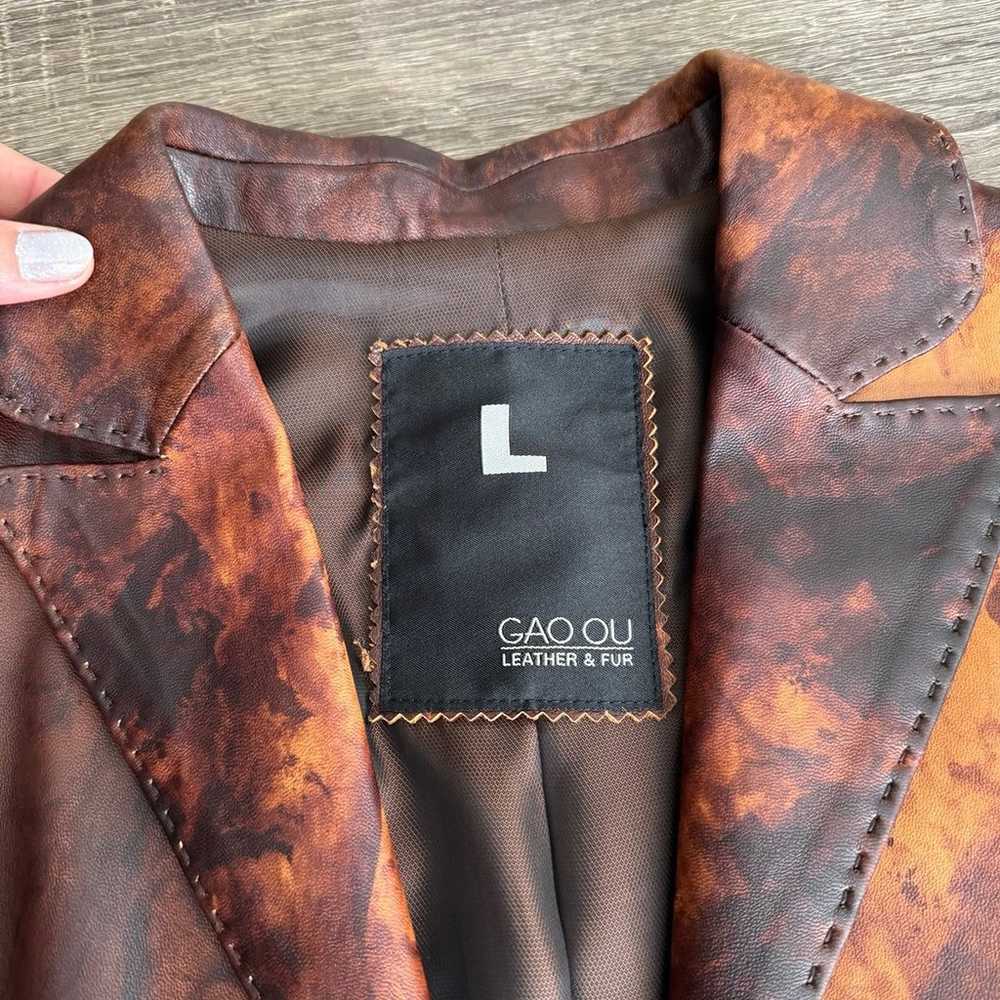 Genuine Lamb Soft Leather blazer - image 6