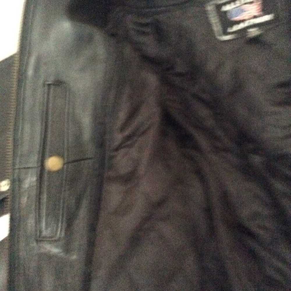womens full set of leathers jacket vest - image 5