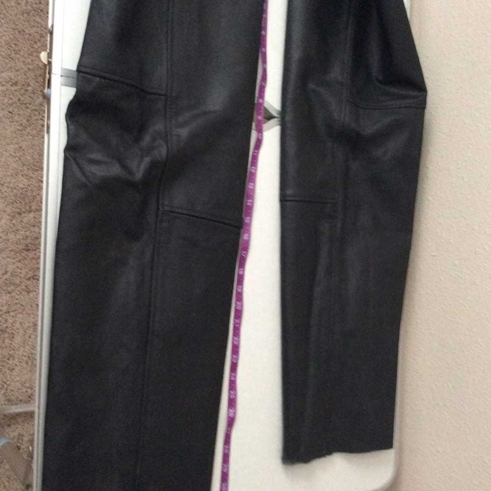 womens full set of leathers jacket vest - image 9