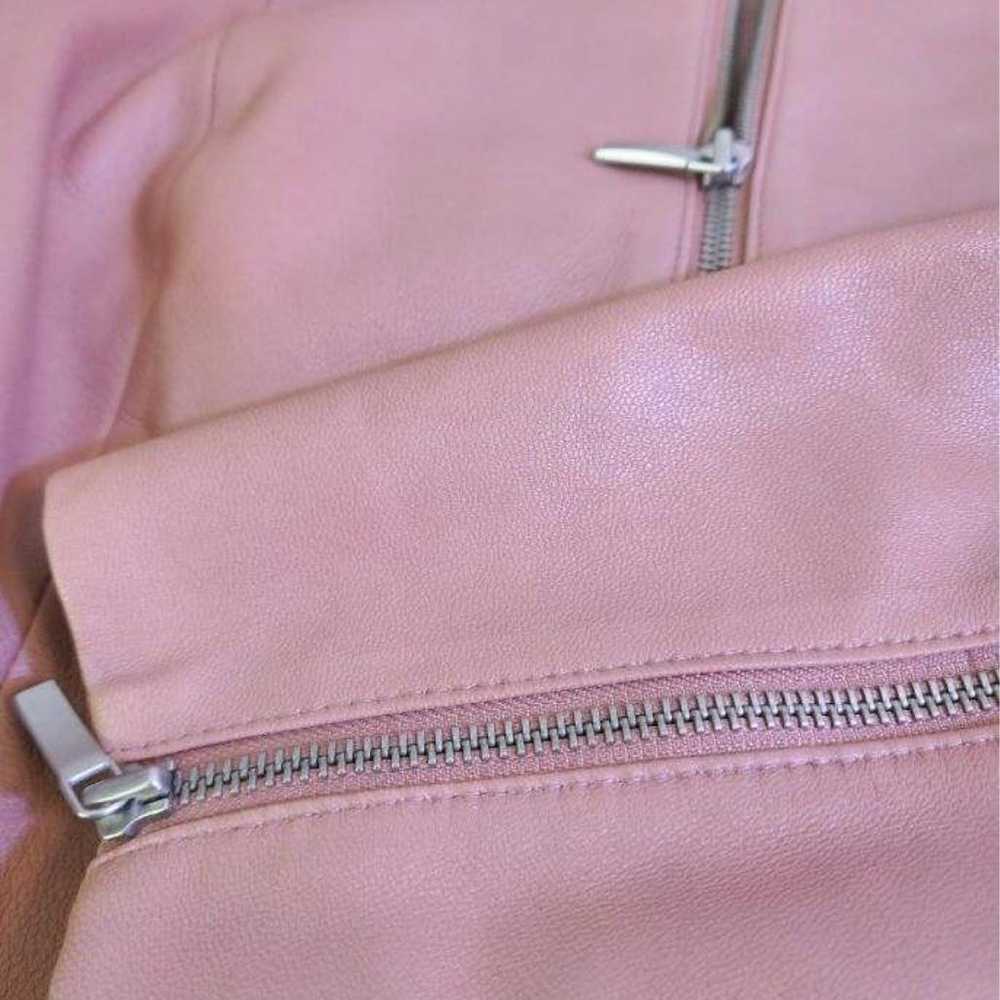 Pink Leather Jacket - image 3