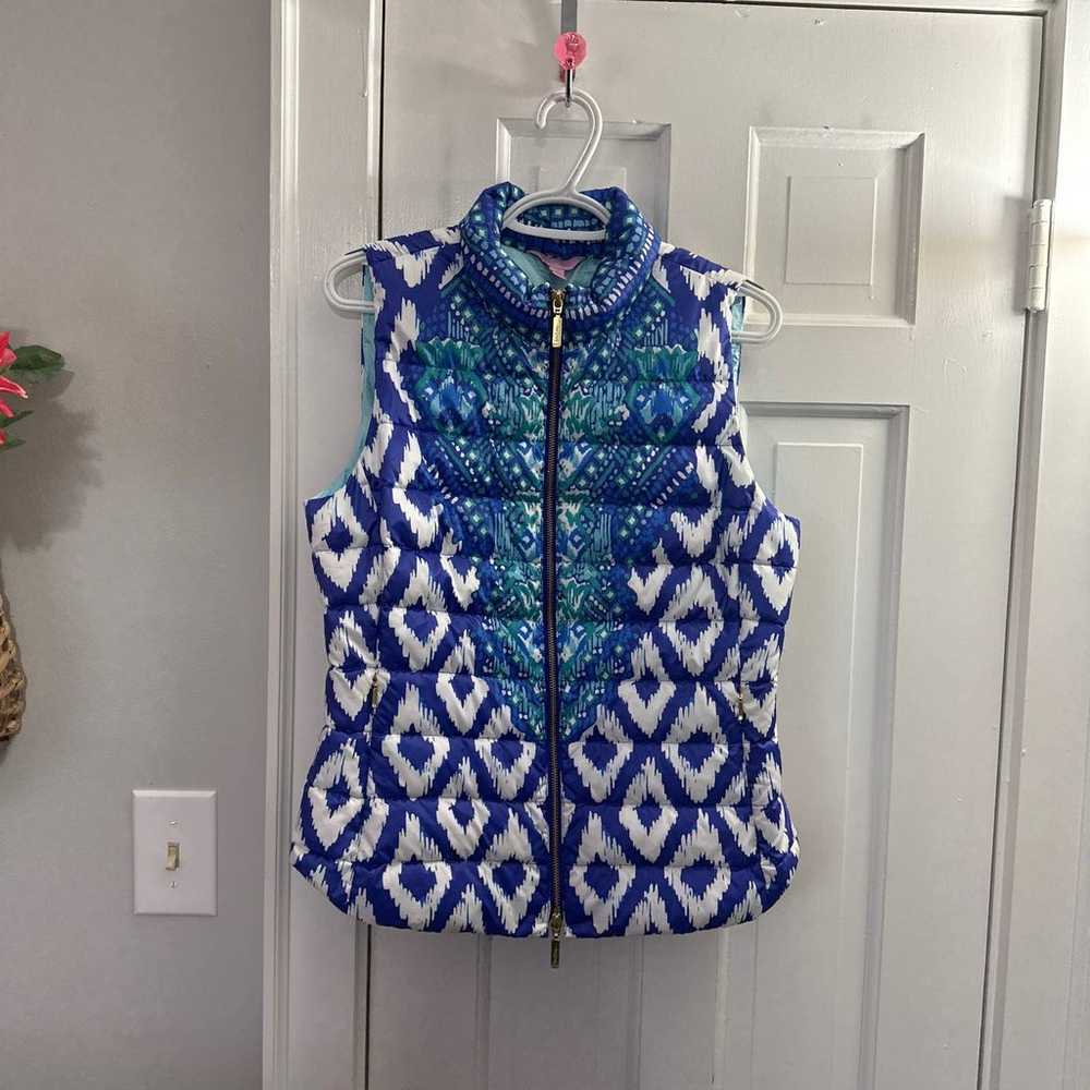 Lilly Pulitzer puffer vest - image 1