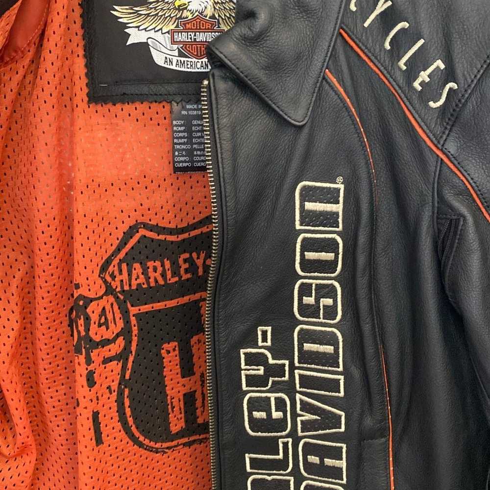Harley Davidson Leather Jacket - image 4