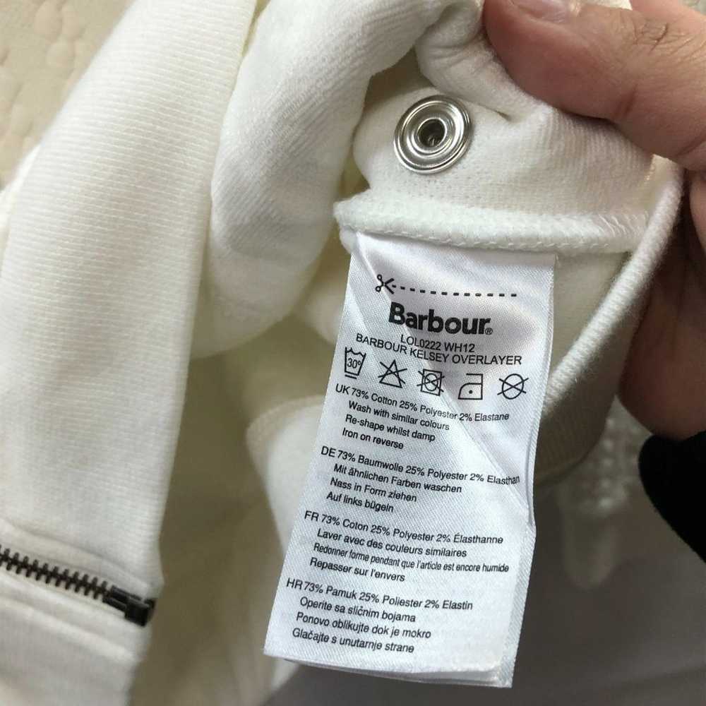 Barbour Kelsey Jacquard Overlayer Cotton Blend Bo… - image 4