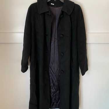 100% cashmere vintage trench coat - image 1