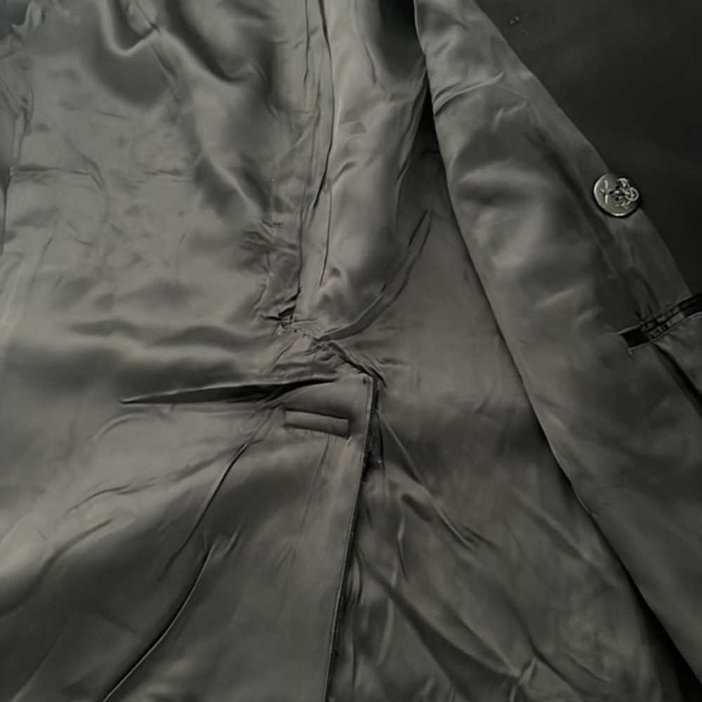Kersey Wool Men's Peacoat Black Jacket Size 38 L - image 9