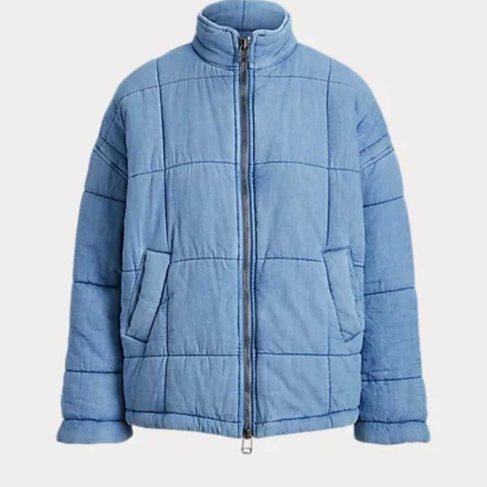 Polo Ralph Lauren Oversize Quilted Denim Jacket S… - image 2