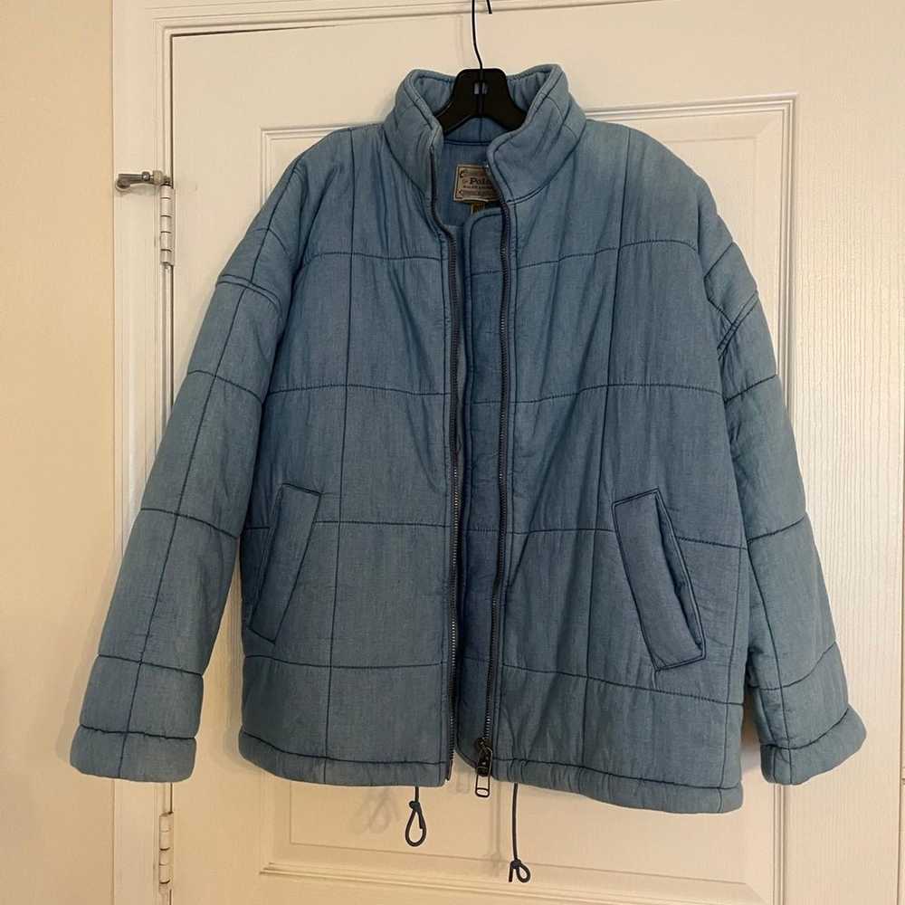 Polo Ralph Lauren Oversize Quilted Denim Jacket S… - image 5