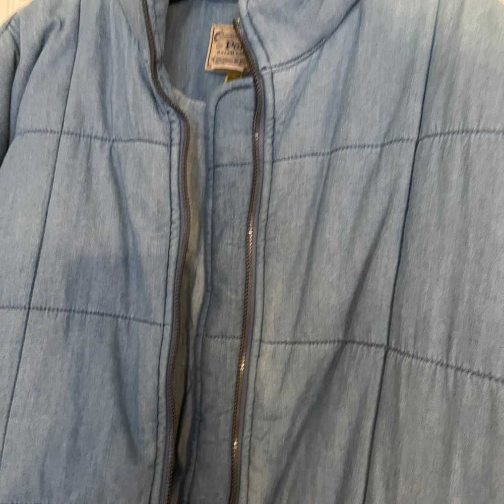 Polo Ralph Lauren Oversize Quilted Denim Jacket S… - image 6