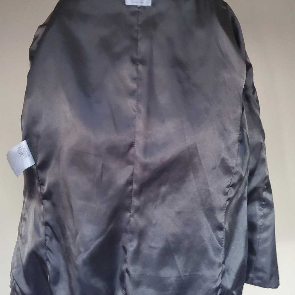 Armani Collezioni Gray Shawl Collar Lined Jacket … - image 7
