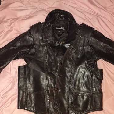 Genuine Leather Jacket and Vest