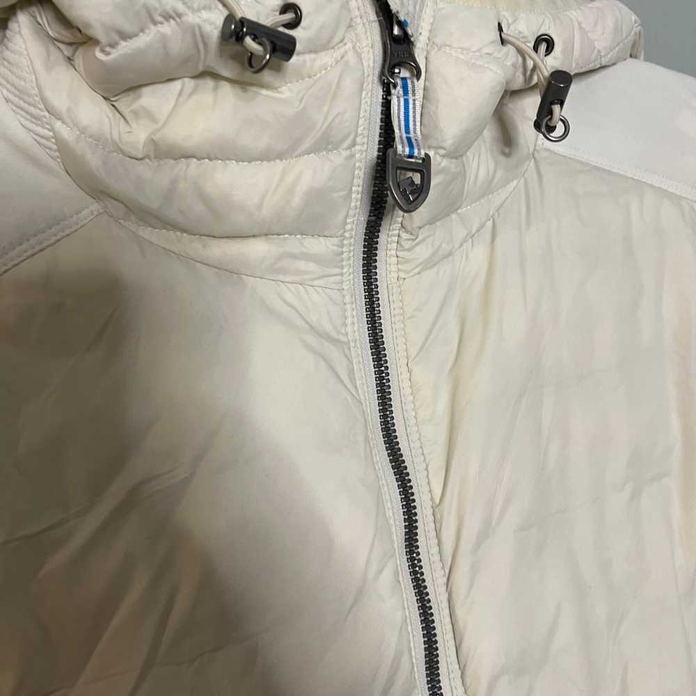 Kuhl spyfire hooded down parka jacket in white - image 4