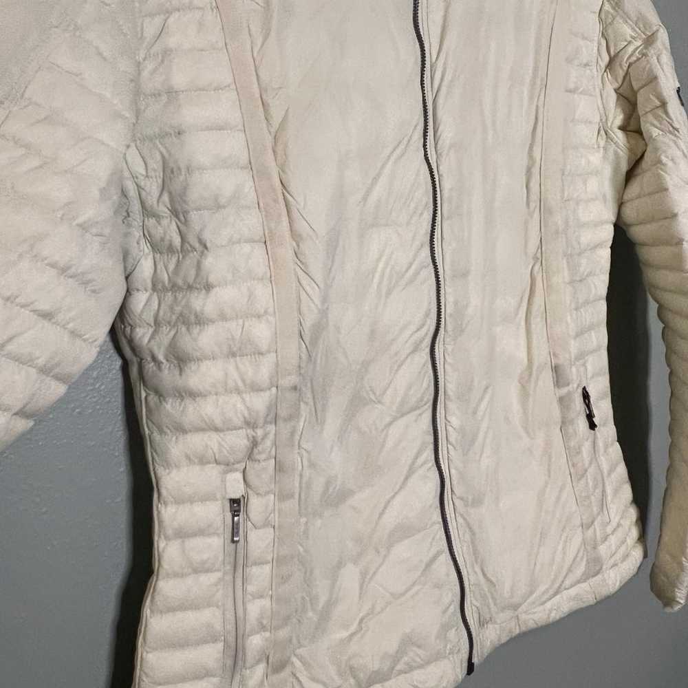 Kuhl spyfire hooded down parka jacket in white - image 5
