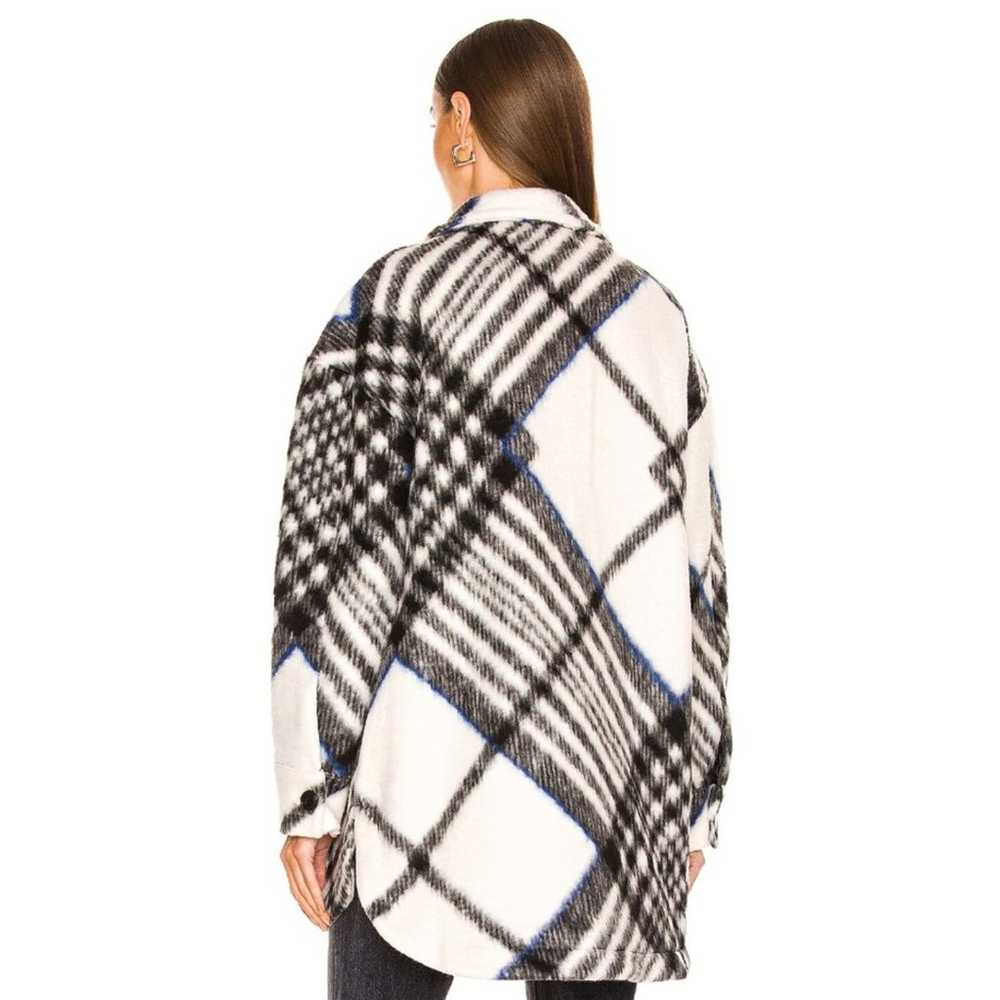 Anine Bing Oakley Oversized Shirt Jacket Plush Ta… - image 4