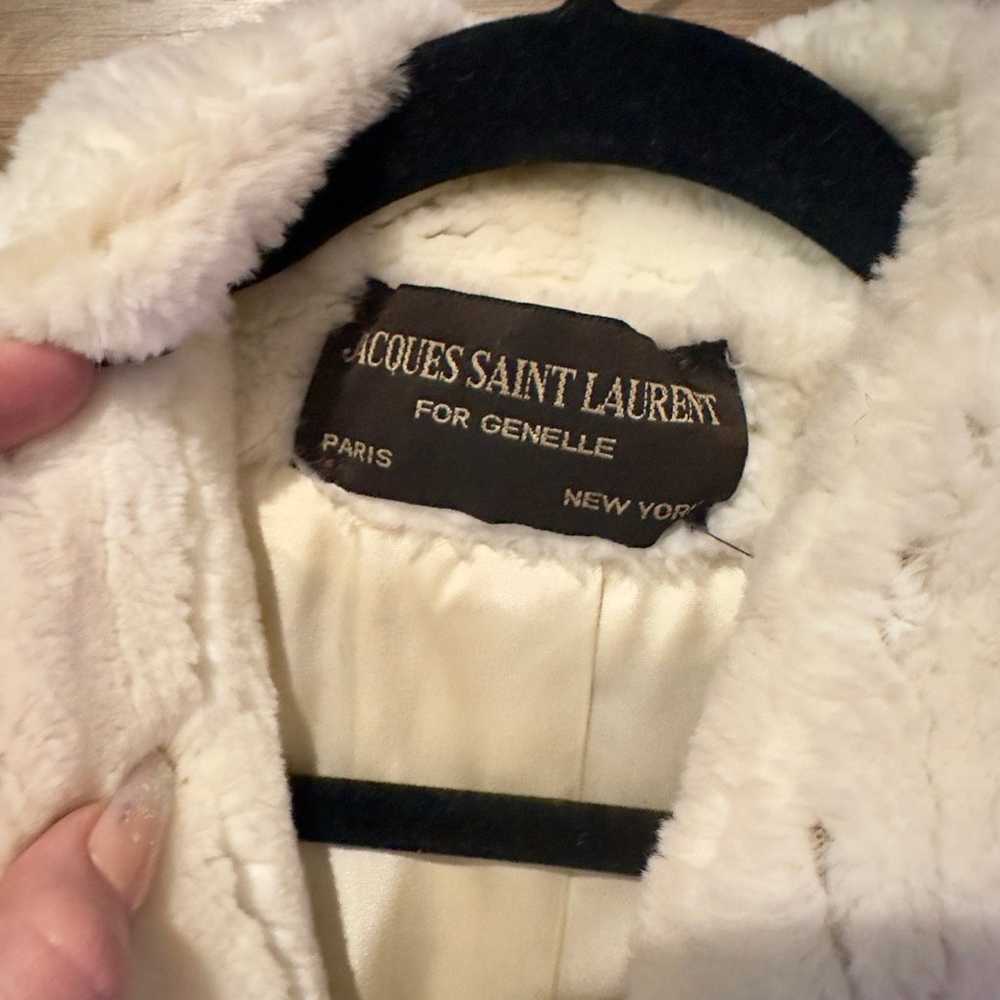 Jaques Saint Laurent fur coat - image 2