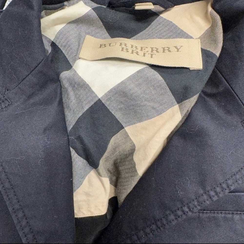 Burberry Brit sz 14 coat jacket A33 - image 4