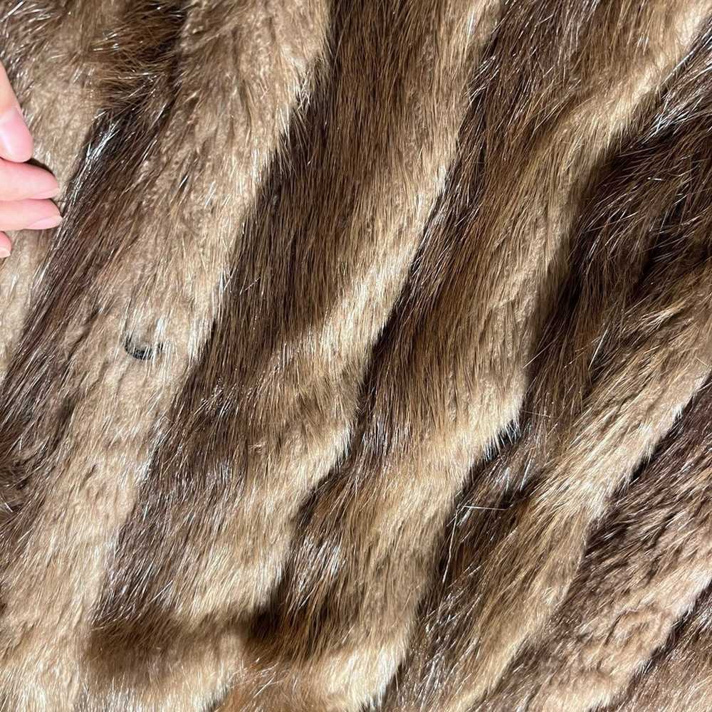 beaver X fox fur coat L～XL - image 9
