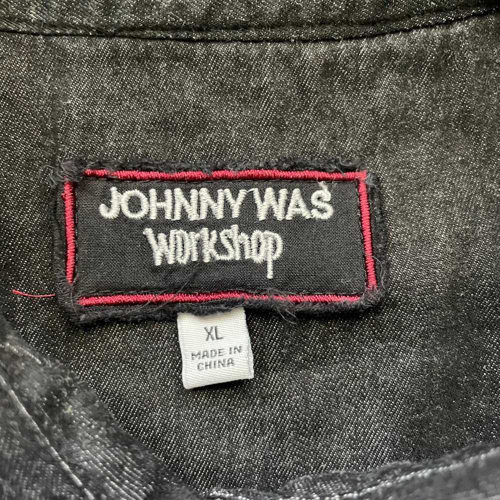 Johnny Was Workshop embroidered shacket with butt… - image 6