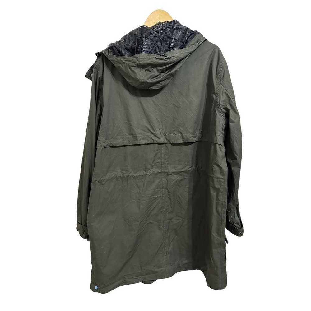 Hunter original women's cotton coat green size XL - image 7