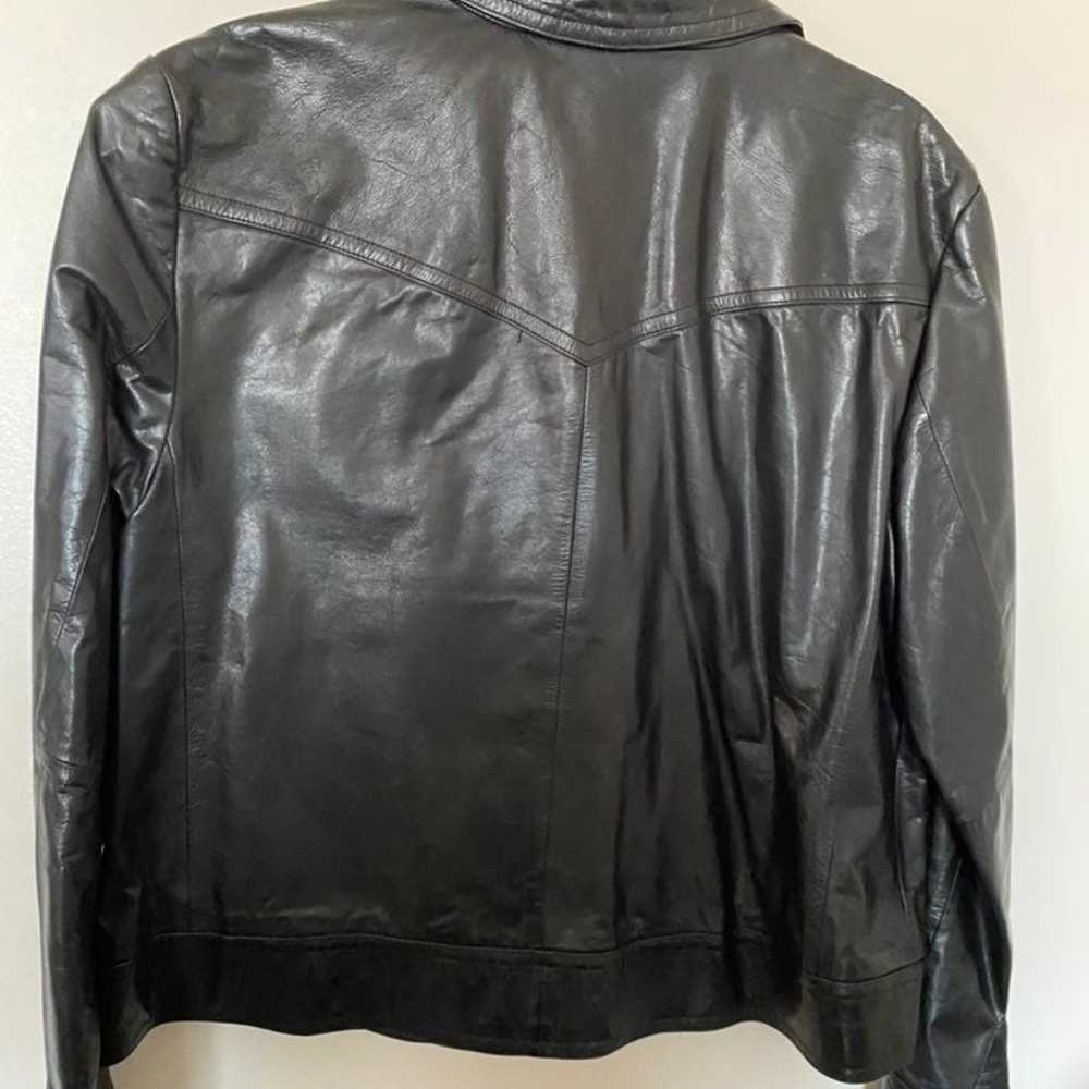 Banana Republic Leather Jacket - image 4