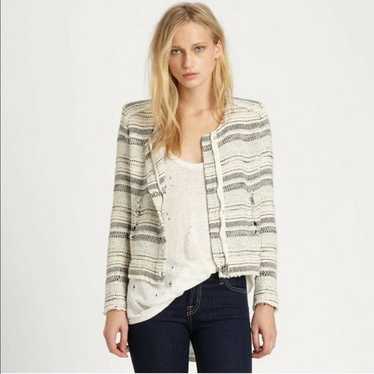 IRO Lizzie Boucle Tweed Jacket Size 2