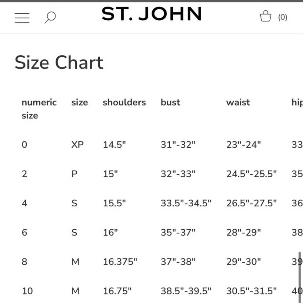 St. John Coral Wool Knit Crochet Jacket Sweater S… - image 11