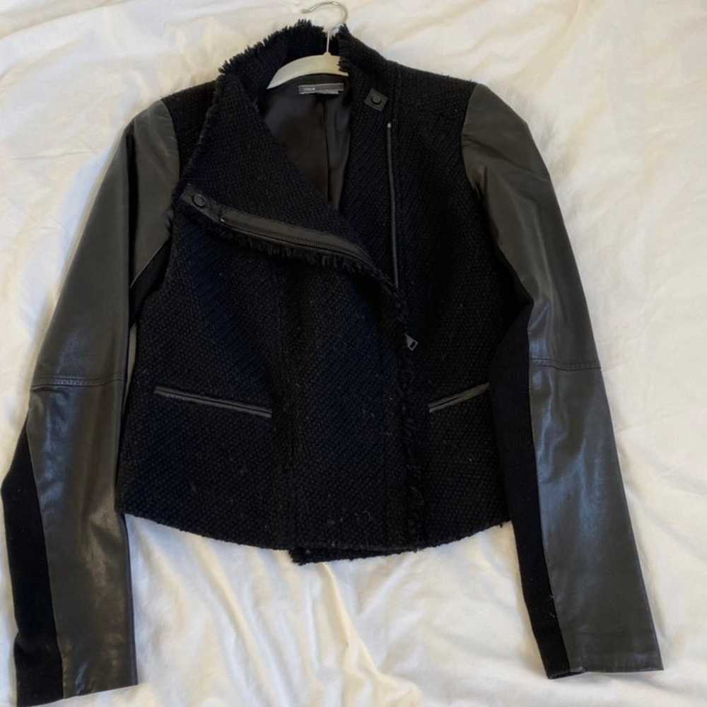 Vince leather jacket - image 3