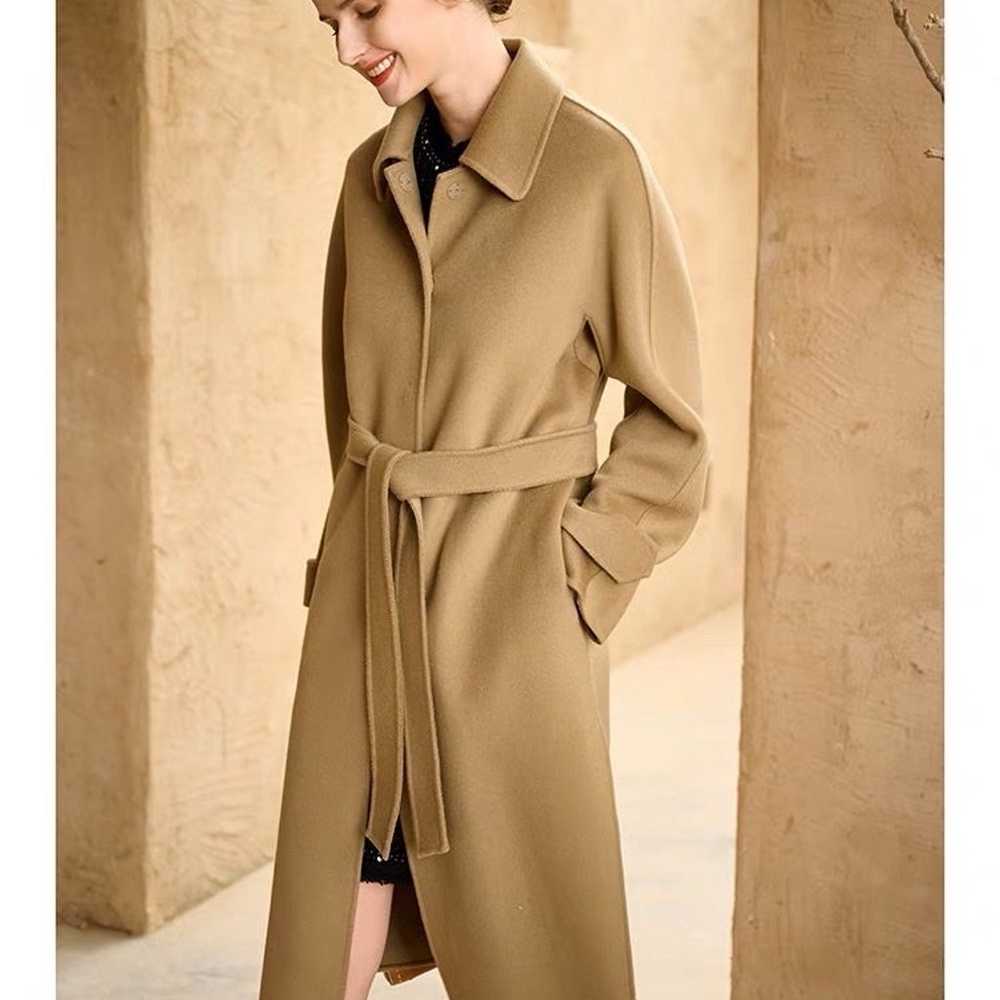 10% Cashmere Wrap Coat - image 2