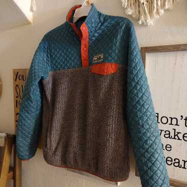 Patagonia color block pullover - image 1