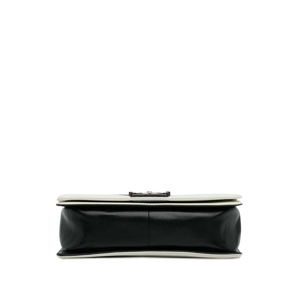 Product Details Medium Lambskin Boy Bicolor Flap … - image 5