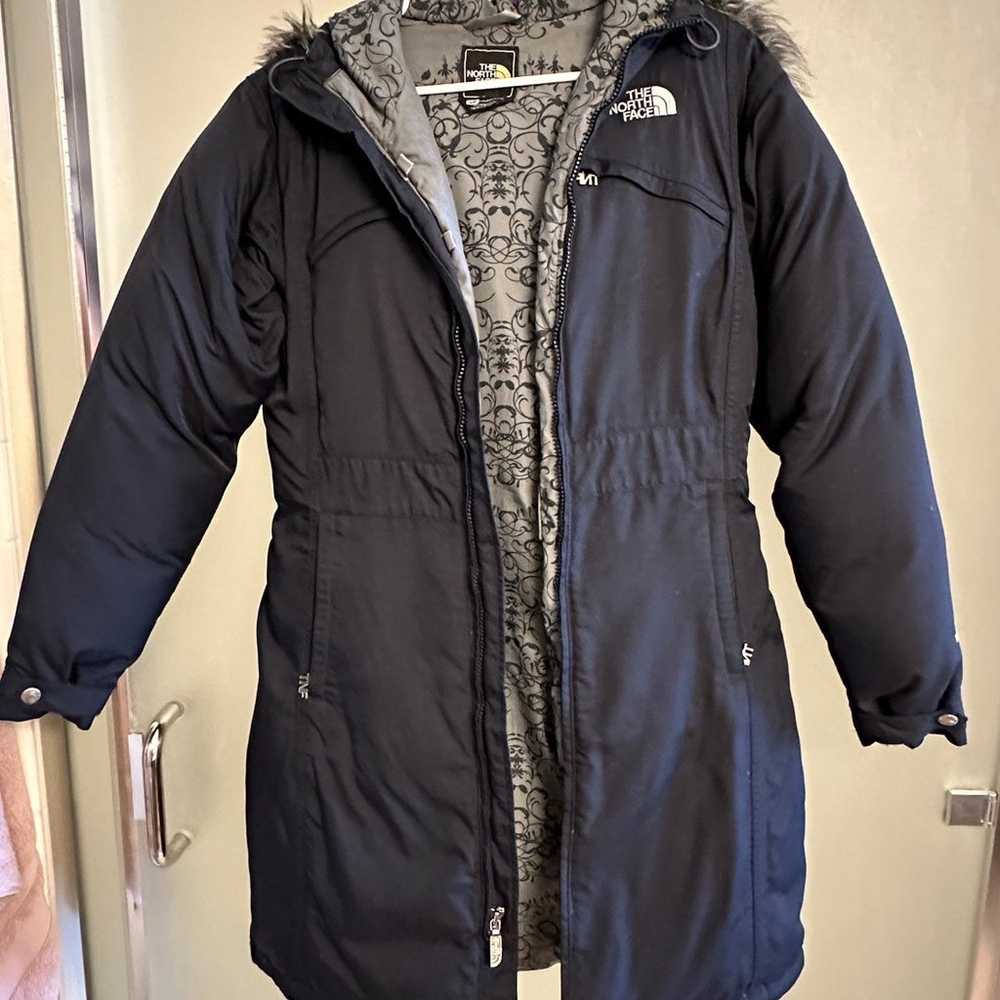 The North Face Insulated Jacket Navy Blue Small - image 1
