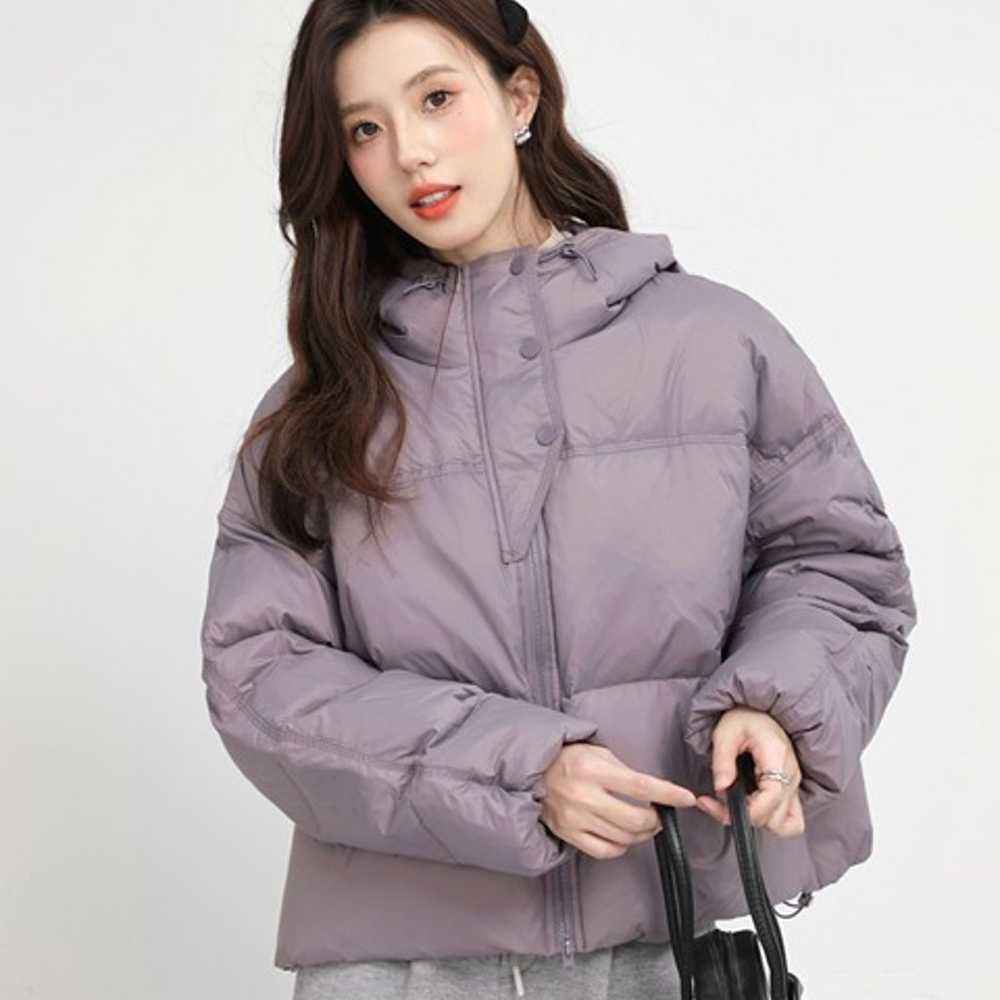 Women's winter light down jacket short bread jack… - image 2