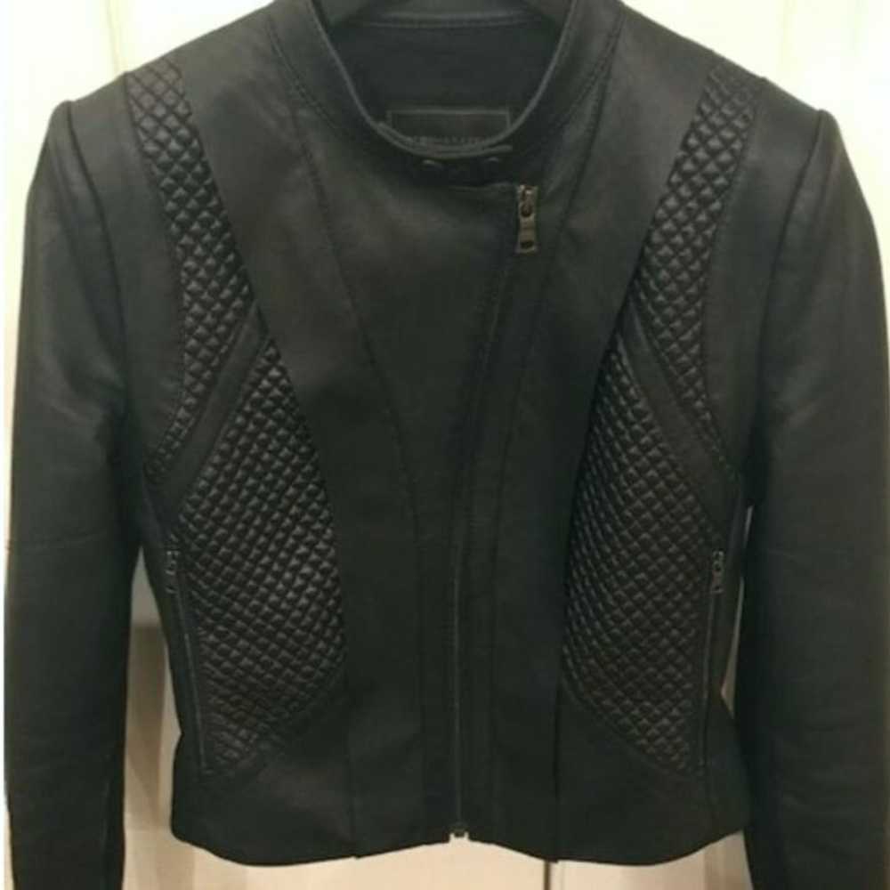 BCBGMaxAzria Misa Blocked Moto Jacket - image 4