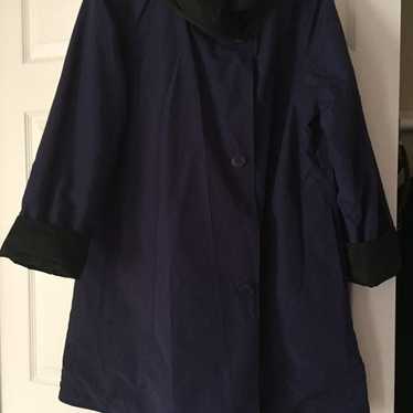 Eileen Fisher reversible tranch coat