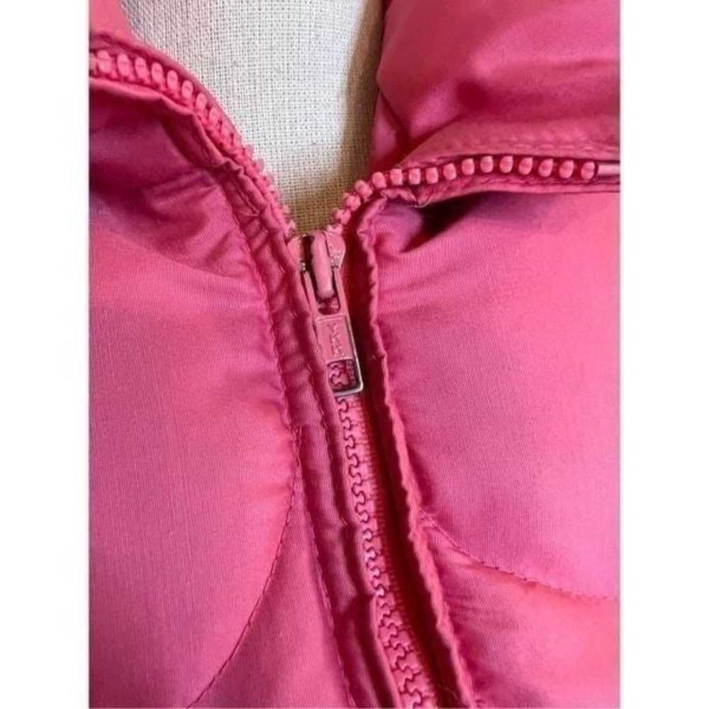 Ditrani Pink ski short down puffer jacket vintage… - image 2