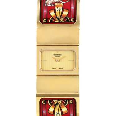 Hermès Loquet in gold plated Ref: Hermes - L01.20… - image 1