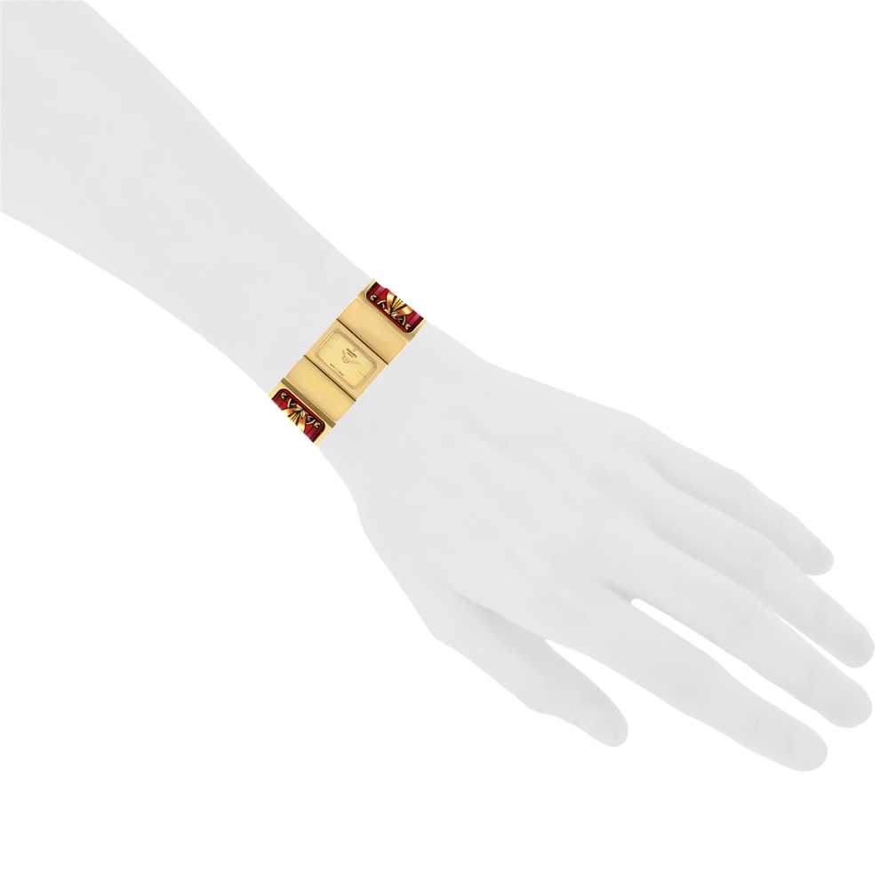 Hermès Loquet in gold plated Ref: Hermes - L01.20… - image 2