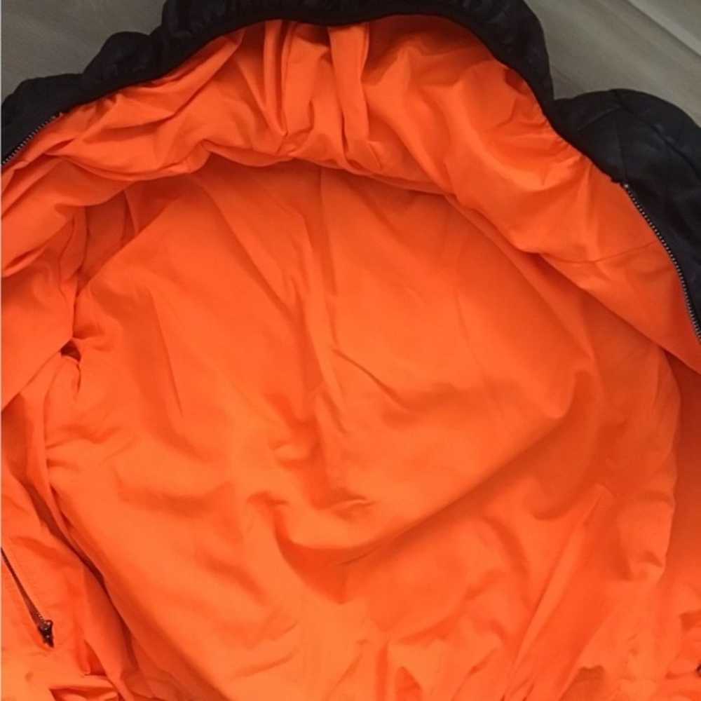 Samantha Sipos Leather Puffy Moto Jacket Reversib… - image 5