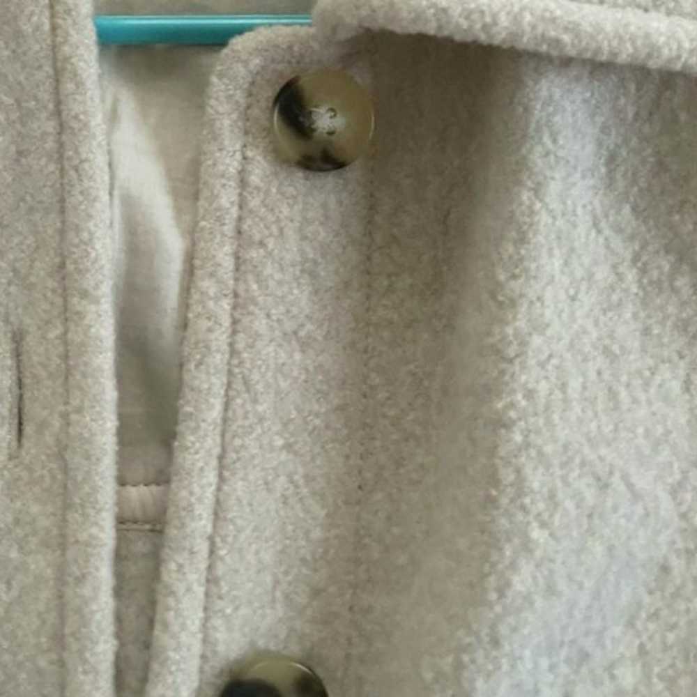 Aritzia cream wool casual jacket - image 6