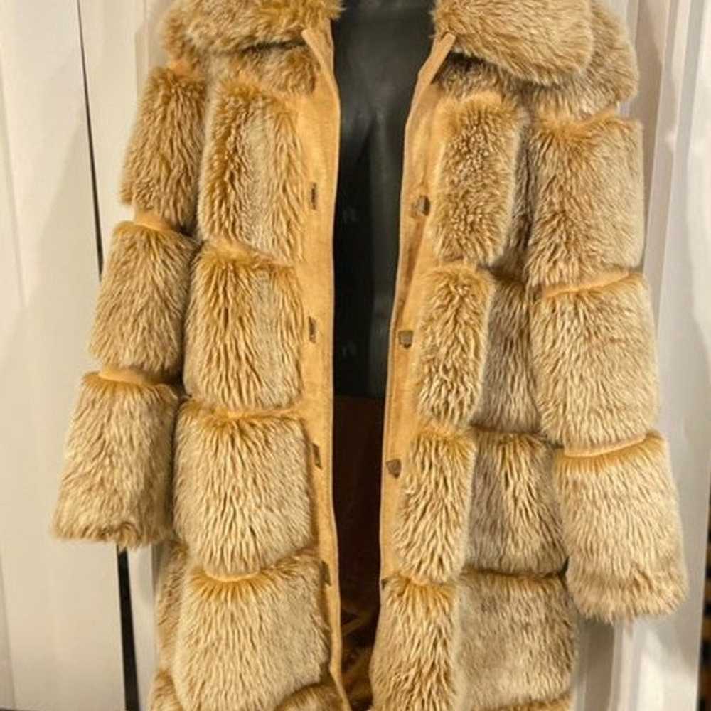 Jacket Fur coat sweater cardigan top fashion desi… - image 3