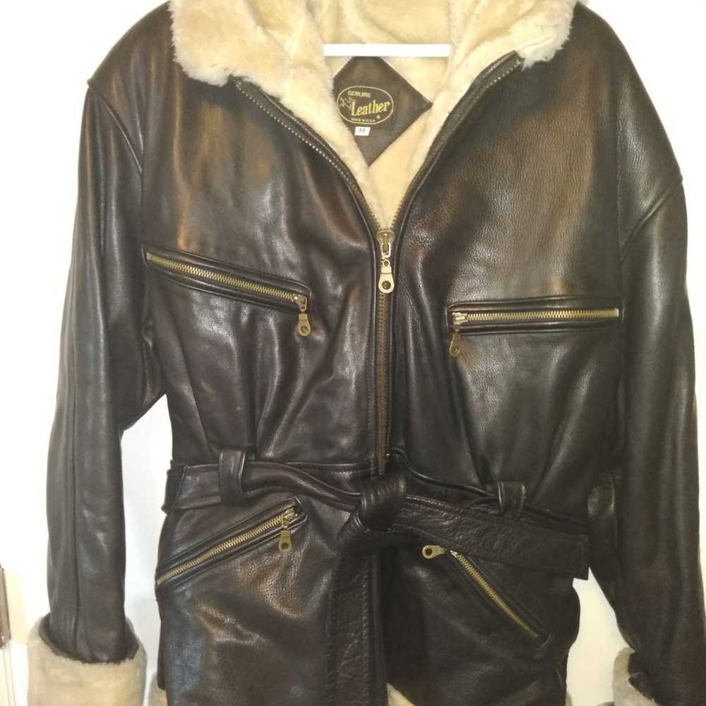 leather jacket - image 3