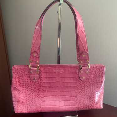 RARE Kate Spade Small Suzette Croc Embossed Geneva