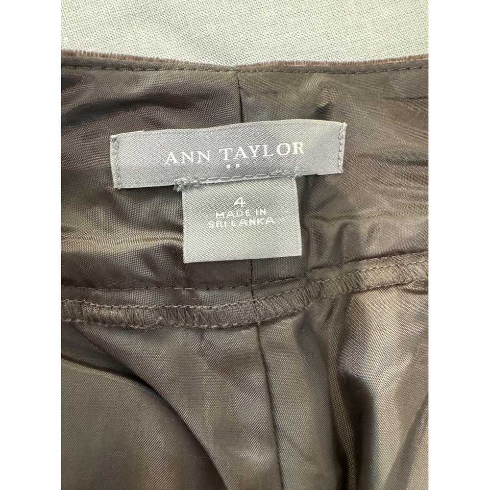 Ann Taylor Velvet straight pants - image 3