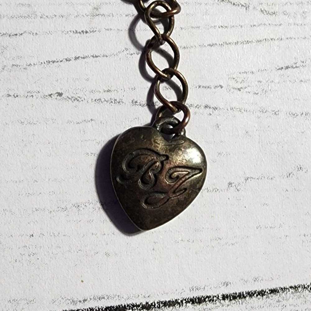 Vintage Betsey Johnson Heart/Anchor Necklace - image 6